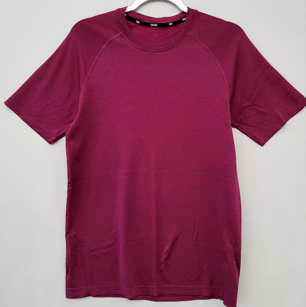 Short SleeveRhone Vapor Training T Shirt Mens Vented Short Sleeve Size Small